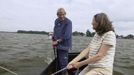 Landpartie – Heike Götz und Karl.Erich Smalian Torf-Kahn Segeln.