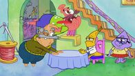 Die Patrick Star Show – v.li.: GrandPat, Patrick, Benjamin B. Nana, Squidina