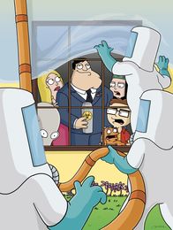 American Dad! – Nachdem Stan (Mi.) aus Versehen einige Behälter verwechselt und anstatt seiner Suppe hochgiftige Stoffe konsumiert hat, wird das Haus der Smith' unter Quarantäne gestellt.