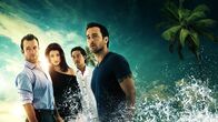Hawaii Five-0 – (7. Staffel) - Kämpfen gegen das organisierte Verbrechen auf Hawaii: Steve (Alex O'Loughlin, r.), Danny (Scott Caan, l.), Chin (Daniel Dae Kim, 2.v.r.) und Kono (Grace Park, 2.v.l.)