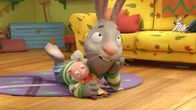 Pip und Posy – Pip wartet ungeduldig auf seine Freundin Posy.