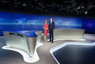 Tagesthemen – L-R: Caren Miosga und Ingo Zamperoni
