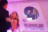Scorpion – Wie wird Tim (Scott Porter, r.) reagieren, wenn er erfährt, dass Walter (Elyes Gabel, l.) im Weltraum ausgerechnet einen heißen Tanz Paige (Katharine McPhee, M.) halluziniert hat ...