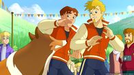Lassie – Damit Joe und Jack gewinnen, hat Trainer Chris Lassie entführt. Doch die Hündin konnte sich zum Glück befreien.