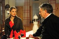 Sturm der Liebe – Theresa (Ines Lutz, l.); Julius (Michele Oliveri, r.)