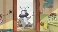 Unser Sandmännchen – Dachs will Dr. Brumm erschrecken und so den Schluckauf vertreiben.