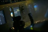 Mayday - Alarm im Cockpit – REENACTMENT- Ein Rauchschleier verdunkelt die Cockpitsteuerung von UPS 6, nachdem im Frachtraum ein Feuer ausgebrochen ist. (Cineflix International Media/Ian Watson)