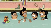 Die Casagrandes – L-R: Sergio, Carlos Jr. Casagrande, Bobby Santiago, Ronnie Anne, Carlota Casagrande