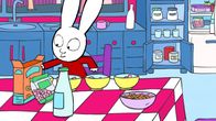 Simon – Wie sonst sein Papa, übernimmt Simon das Kochen. Für sein Rezept verwendet er allerhand ungewöhnliche Zutaten.