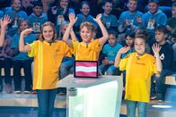 1, 2 oder 3 – Das gelbe Rateteam aus Neuhofen an der Krems/Österreich freut sich auf einen spannenden Quiztag bei "1, 2 oder 3".