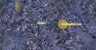 UFO-Jäger – CGI-BILD: Das Untersuchungsgebiet im Verhältnis zu Dublin.
