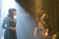 Ripper Street – Mimi Morton (Lydia Wilson), Homer Jackson (Adam Rothenberg)