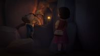 Heidi – Peter und Heidi locken ihre Verfolger in eine Höhle.