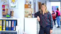 Dingenskirchen – Ina Jäckel im Atelier Freistil.