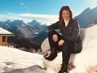 Heimat der Rekorde – Moderatorin Claudia Pupeter.