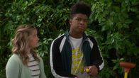 Side Hustle – L-R: Lex (Annie LeBlanc), Munchy (Isaiah Crews)