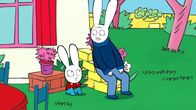 Simon – Simon (l.) findet es doof, dass er nun als "großer Junge" auch mehr Verantwortung übernehmen soll. Doch Opa (r.) weiß, dass das Größerwerden auch Vorteile haben kann.