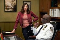 Brooklyn Nine-Nine – BROOKLYN NINE-NINE-- "The Bureau" Episode 322 -- Pictured: (l-r) Chelsea Peretti as Gina Linetti, Andre Braugher as Captain Ray Holt -- (Photo by: John P. Fleenor/Universal Television)
