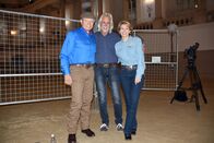 Pferdemenschen – Monty Roberts aus Californien mit seiner Tochter Debby „Der Mann der mit dem Pferden spricht“, Erich Pröll (mi.).