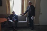 Navy CIS – Joe Smith (Christopher Lloyd, l.); Leroy Jethro Gibbs (Mark Harmon, r.)