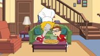 American Dad! – Roger, l.; Steve, r.