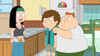 American Dad! – L-R: Hayley, Snot, Barry
