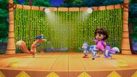 Dora – v.li.: Swiper, Boots, Bip Bip, Dora, Tico