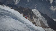 Bergwelten – Lukas Wörle und Ales Cesen klettern während ServusTVs "Bergwelten - Erstbesteigung des Cherireen Sar" im Shimshal Valley, Pakistan am 19.07.2025
