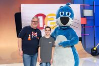 1, 2 oder 3 – Kamerakind Ulises (M.) hat heute viel gelernt.