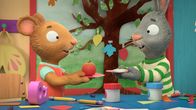 Pip und Posy – Pip und Posy üben "Wunschfeen" zu sein.