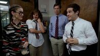 Workaholics – Blake Henderson (Blake Anderson, 2.v.l.), Anders Holmvik (Anders Holm, 2.v.r.), Adam DeMamp (Adam DeVine, r.)
