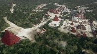 Megapolis – Tikal entstand mitten im Dschungel. Die höchsten Gebäude, alle per Hand mit Steinwerkzeugen gebaut, sind 65 Meter hoch. (3D-Grafik)