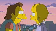 Die Simpsons – Nelson (l.); Lisa (r.)