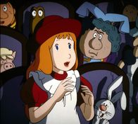 Alice im Wunderland – Alice ist begeistert. Ihr Freund, der kleine Flötenspieler, gibt sein ersten Konzert.