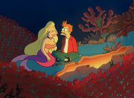 Futurama – Umbriel (l.); Fry (r.)