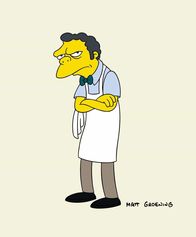 Die Simpsons – (15. Staffel) - Einer von Homer Simpsons besten Freunden: Kneipenbesitzer Moe.