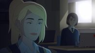 Pantheon – Samara (Odeya Rush, l.); Maddie Kim (Katie Chang, r.)