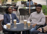 Navy CIS: L.A. – FBI Special Agent Summer Morehurst (Ashlei Sharpe Chestnut, l.); Devin Rountree (Caleb Castille, r)