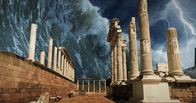 Ancient Apocalypse – Symbolbild: Ein Erdbeben zieht eine Flutwelle nach sich und zerstört die griechische Stadt Helike.