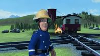 Feuerwehrmann Sam – Der Wasserspeicher hat plötzlich Feuer gefangen. Zum Glück ist Feuerwehrmann Sam gleich zur Stelle.