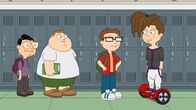American Dad! – L-R: Toshi, Barry, Steve, Snot