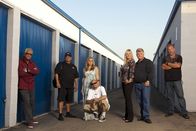 Storage Wars – L-R: Barry, David, Brandi, Jarrod, Laura, Dan and Darrell.