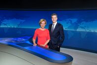 Tagesthemen – L-R: Caren Miosga und Ingo Zamperoni