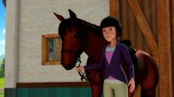 Wendy – Tanja mit ihrem Pferd Ruby.