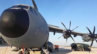 Spitzenreiter der Technik – Die A400M ist ein europäisches technisches Gemeinschaftsprojekt. Sie kann doppelt so viel Ladung transportieren wie ihre Vorgängerin, die Transall.
