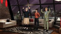 Archer – Nicht nur auf Archer, sondern auch auf (v.l.n.r.) Pam, Cheryl und Ray wartet eine Überraschung ...