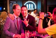 Intelligence – Jerry Bernstein (David Schwimmer, 2.v.l.)