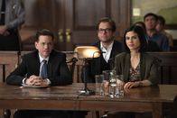 Bull – L-R: Frank Whaley as Max Hyland, Michael Weatherly as Dr. Jason Bull, and Ana Kayne as Dylan Hyland