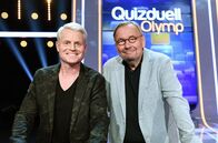 Quizduell - Olymp – Moderatoren und Komiker.