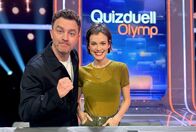 Quizduell-Olymp – Team "Hauptrolle": Friedrich Mücke (l.) und Emilia Schüle (r.).